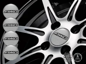 Subaru Silikonaufkleber Logo Luxus Raddekoration